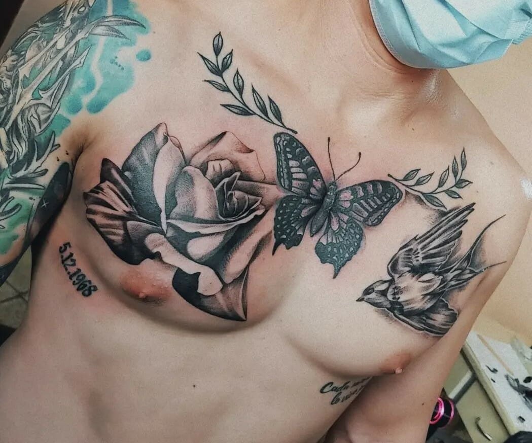 TATTOO FOR THE CHEST  25 IDEAS MEN SHOULDNT MISS