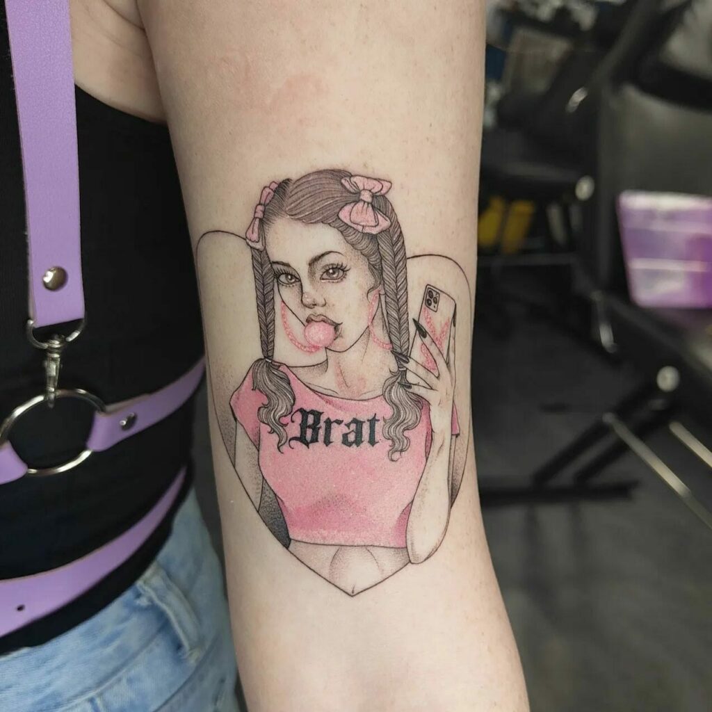 11+ Brat Tattoo Ideas That Will Blow Your Mind! alexie