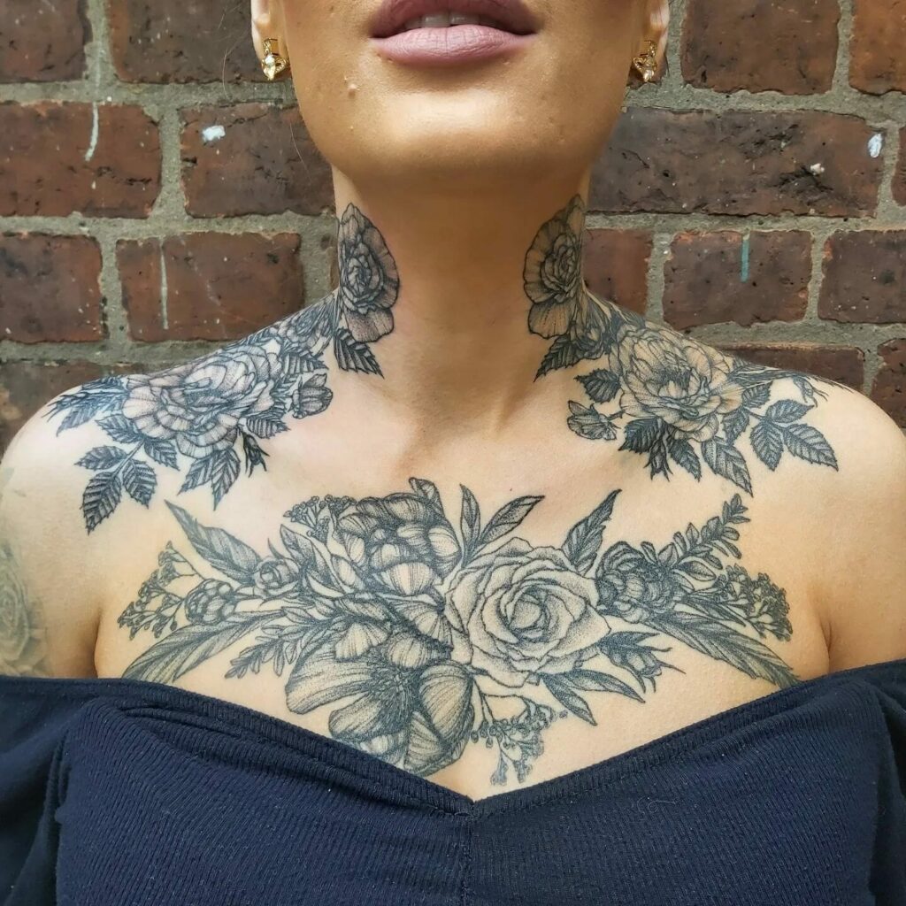 78 Stunning Chest Tattoos For Women  Our Mindful Life