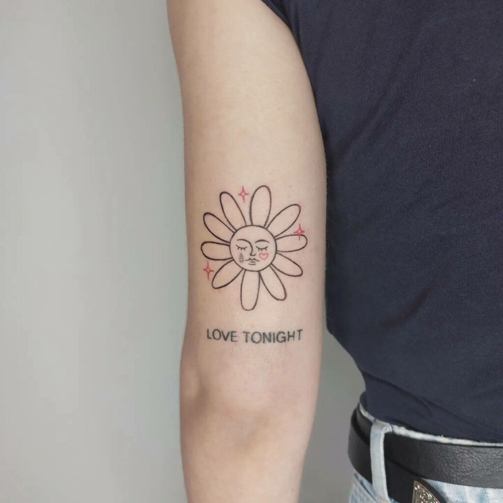 The Unconditional Love Flowers Tattoo Ideas