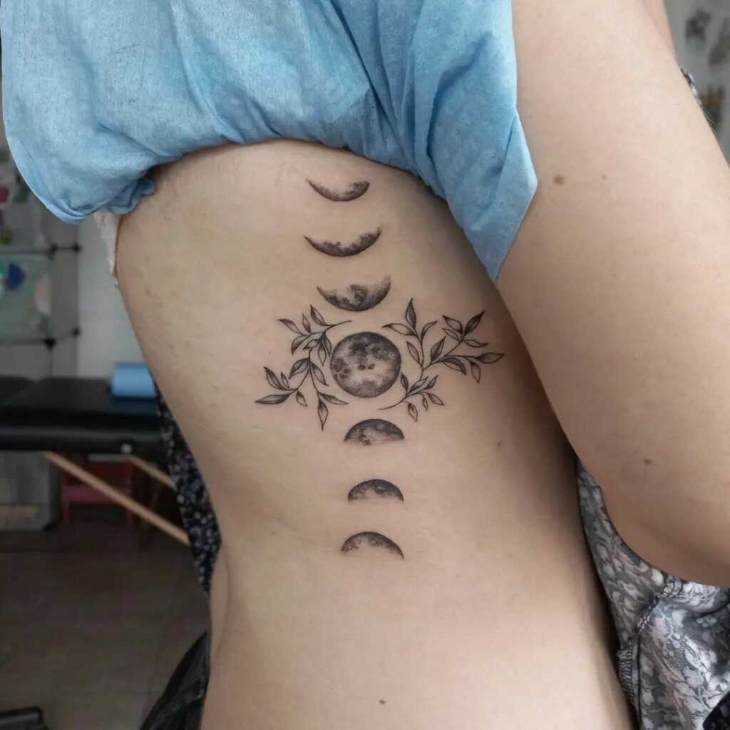 Awesome Moon Tattoo Designs To Represent Strength For New Beginnings