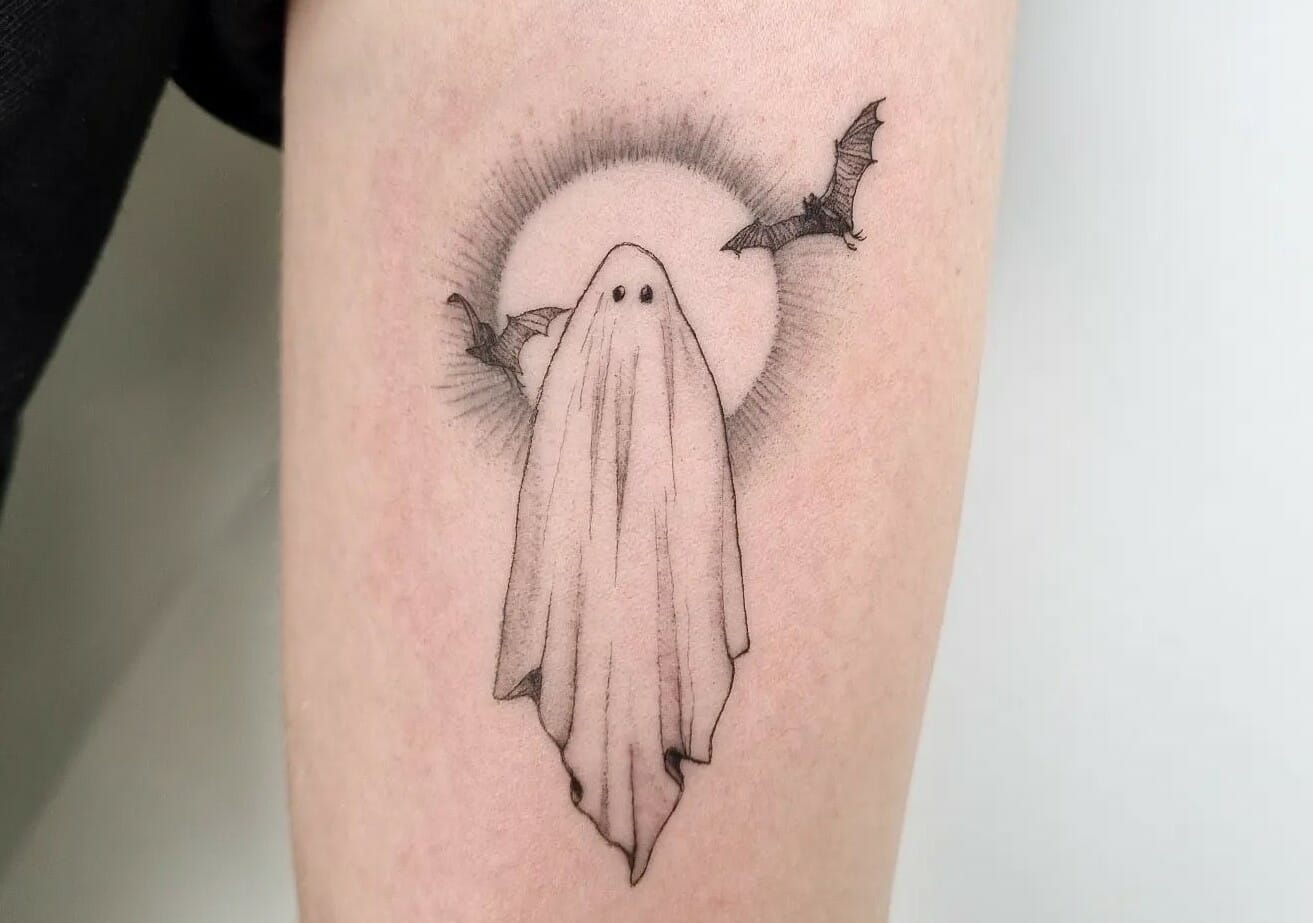 11+ Small Ghost Tattoo Ideas That Will Blow Your Mind! - alexie