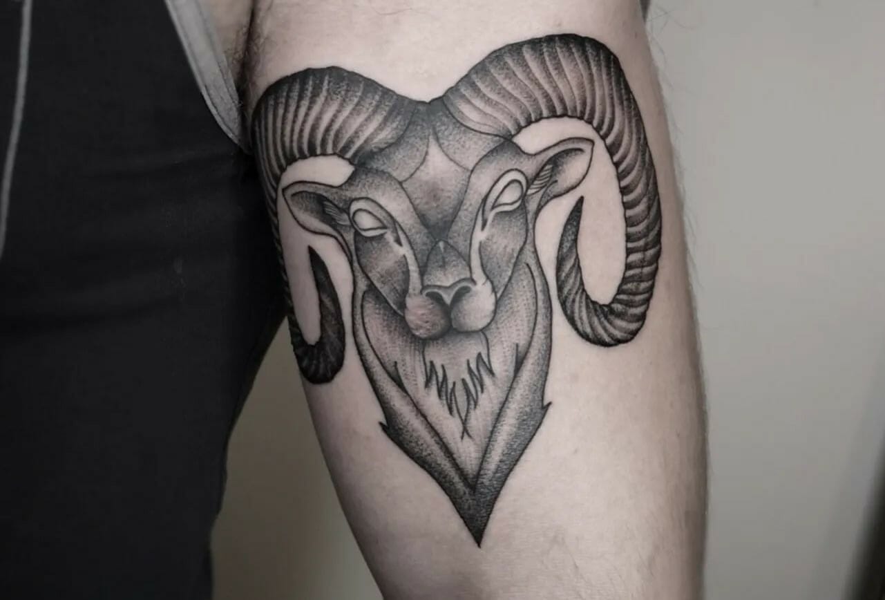 11+ Aries Fire Tattoo Ideas That Will Blow Your Mind! - alexie