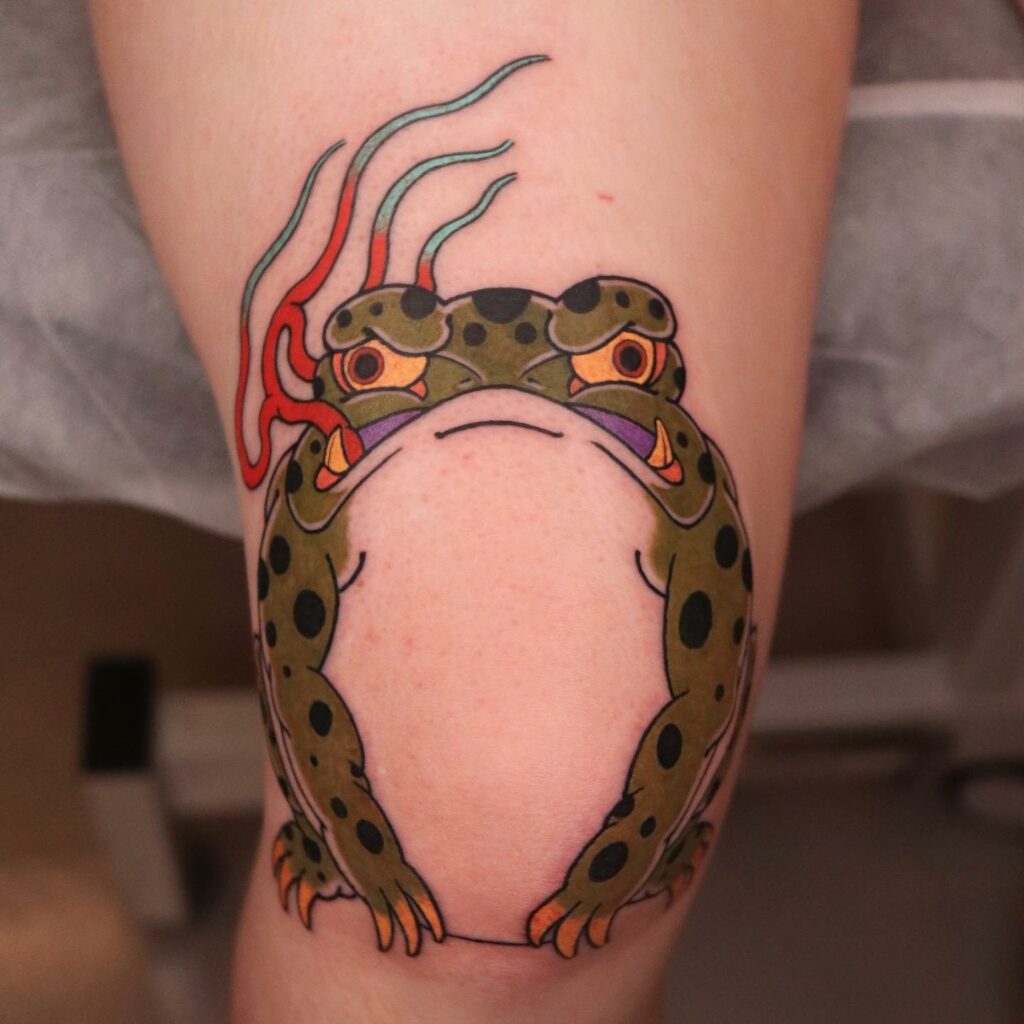 60 Japanese Frog Tattoo Ideas For Men  Amphibian Designs