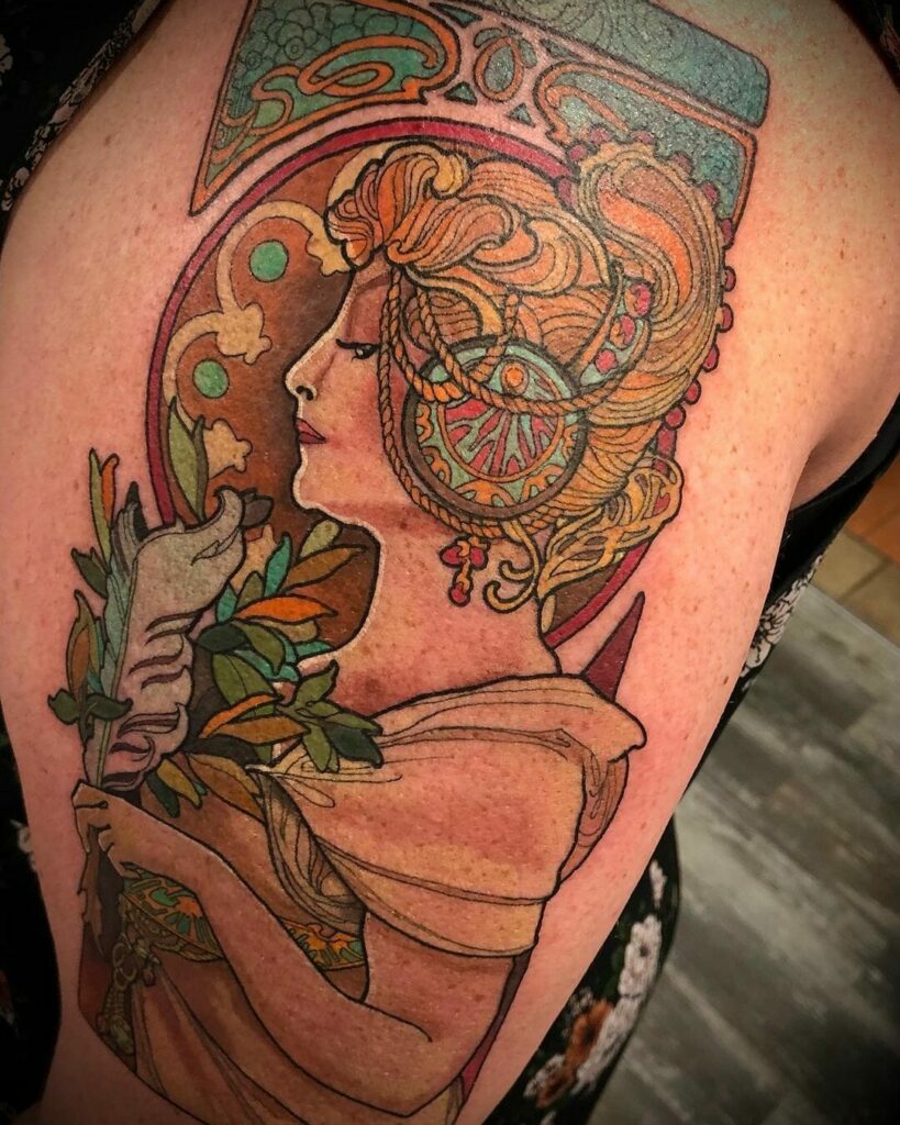 Art Nouveau Tattoo