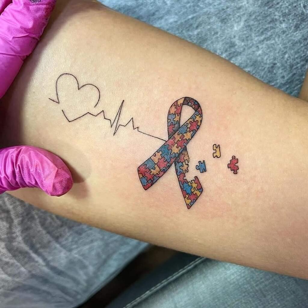 60 Wonderful Autism Tattoo Ideas  Showing Awareness and Honor