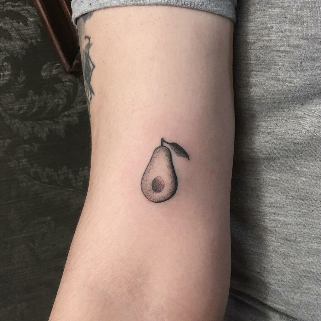 Avocado Tattoo 