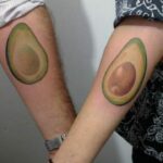 Avocado Best Friend Tattoo