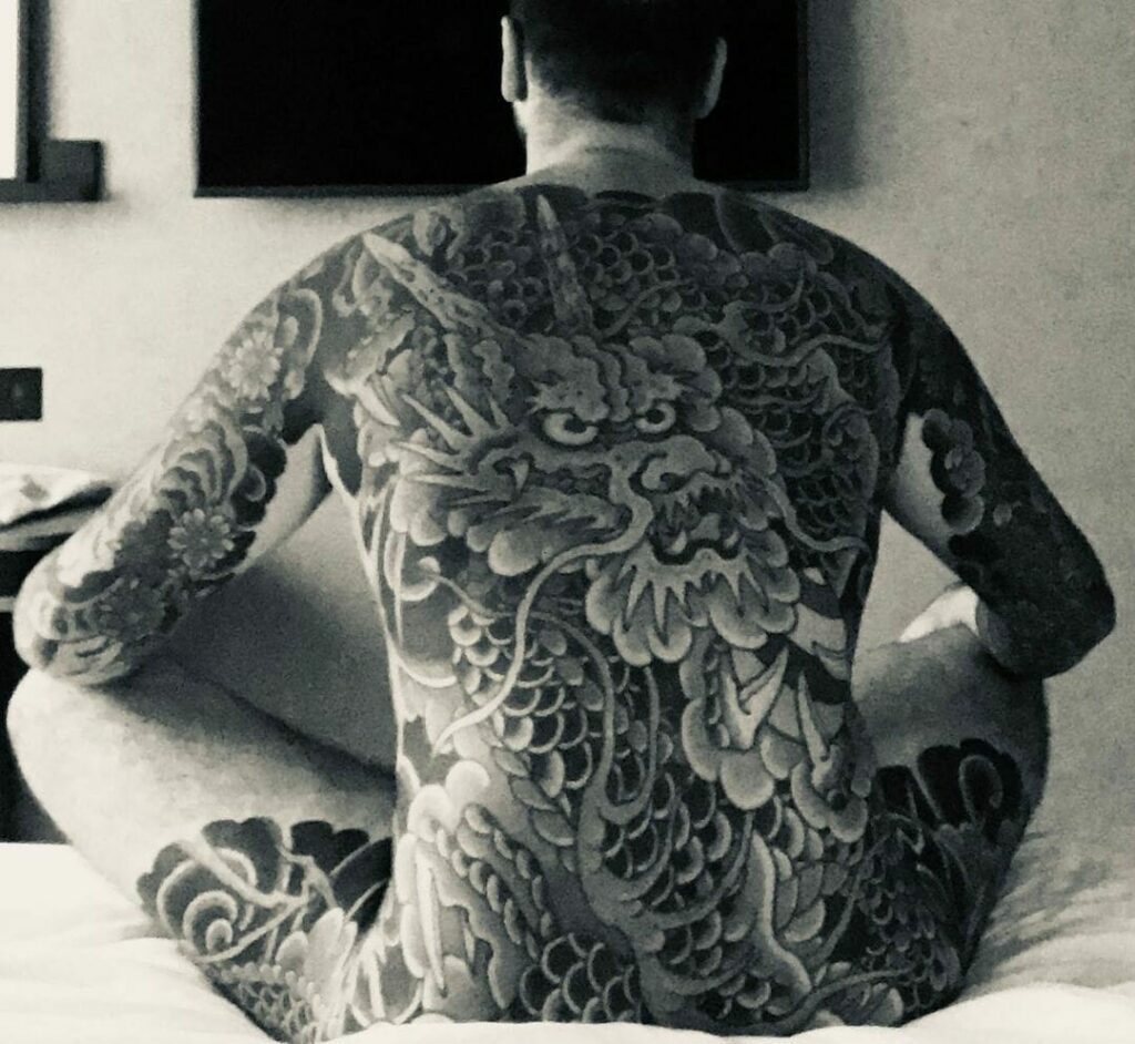 Awesome Japanese Full Back Tattoos For Men