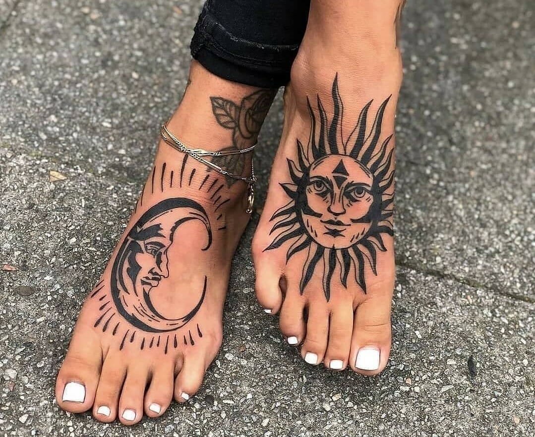 11+ Woman Feet Tattoo Ideas That Will Blow Your Mind! - alexie