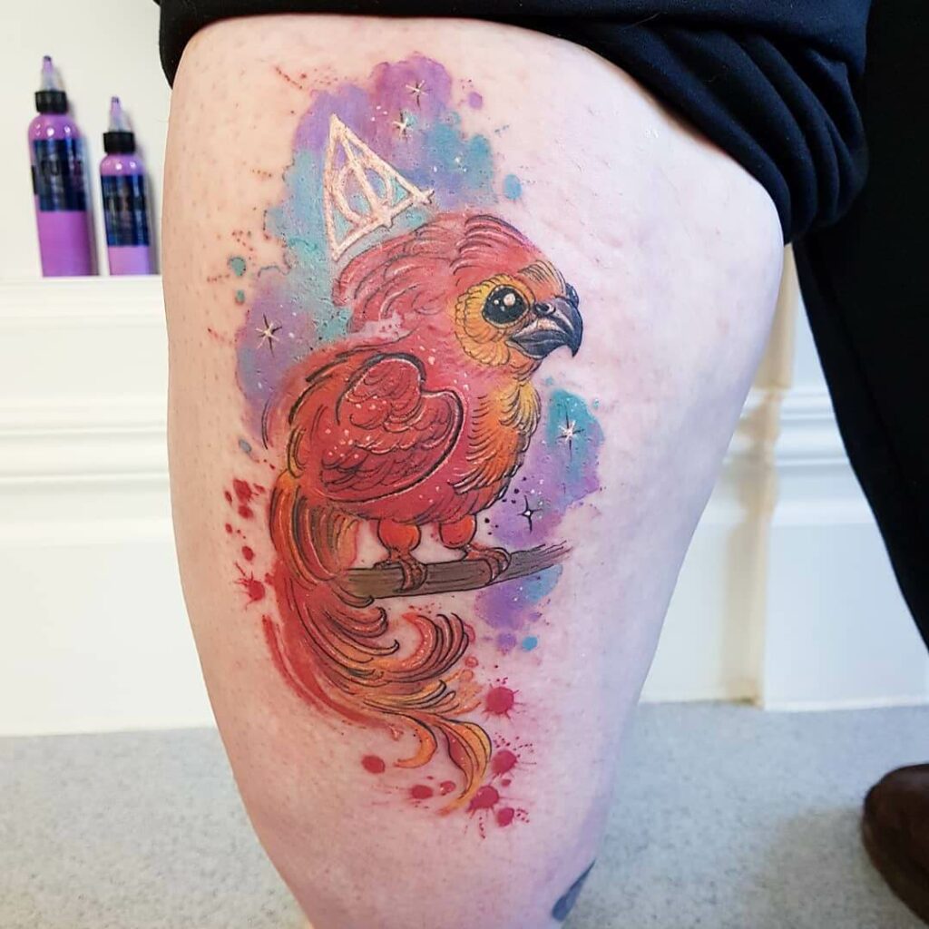 Baby Fawkes Tattoo