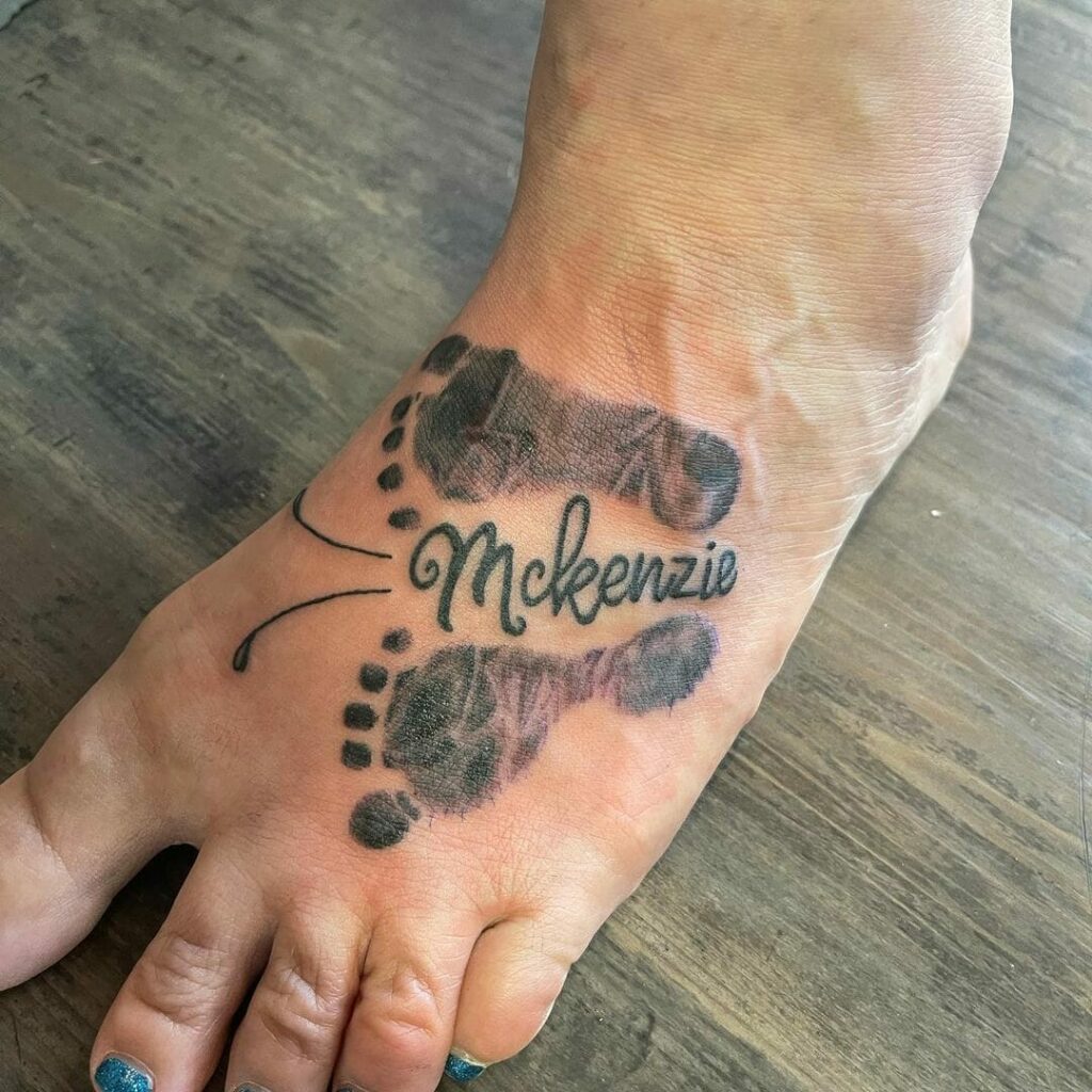 Top 63 Best Footprint Tattoo Ideas 2021 Inspiration Guide