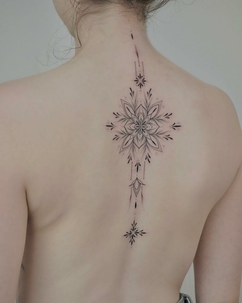 11+ Best Back Flower Tattoo Ideas That Will Blow Your Mind! - alexie