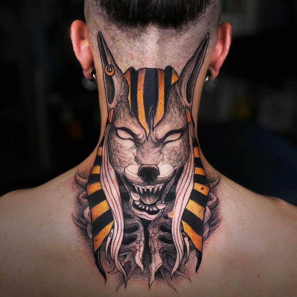 11 Back Neck Tattoo Men That Will Blow Your Mind   Back Neck Tattoo 1024x1024 