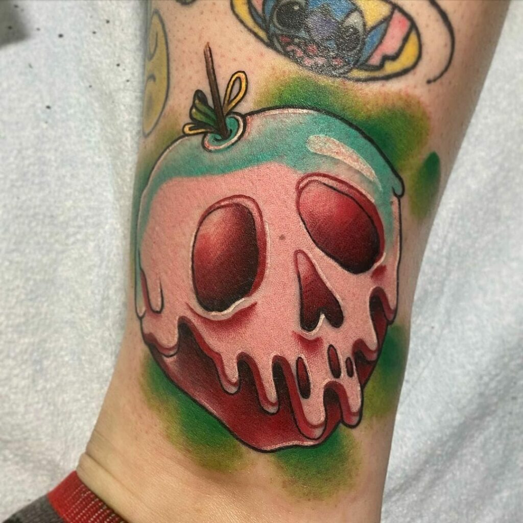 11+ Bad Apple Tattoo Ideas You'll Have To See To Believe! alexie