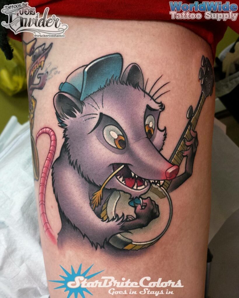 Possum Tattoo Design Ideas Images  Tattoos Tattoo designs Skeleton  tattoos