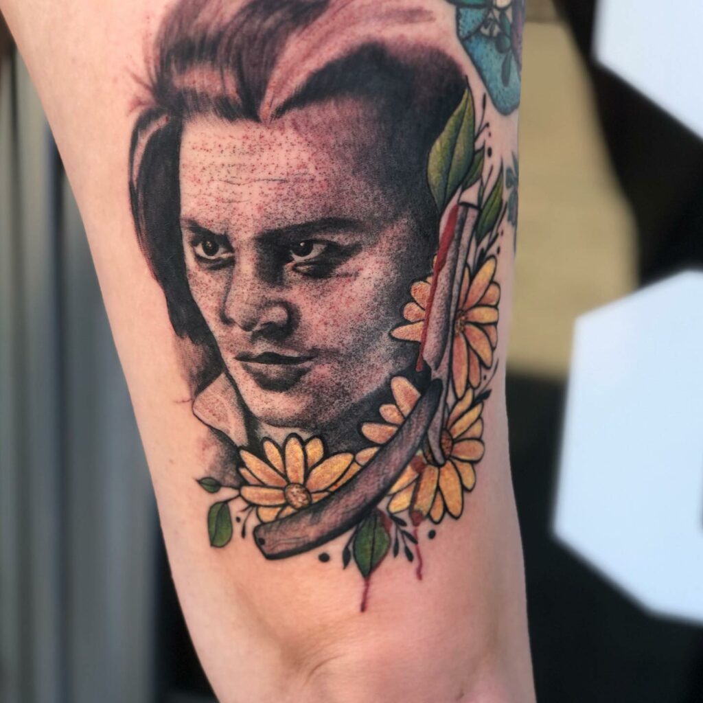 sweeney todd rockabilly tattoo by SailorStrumkowski on DeviantArt