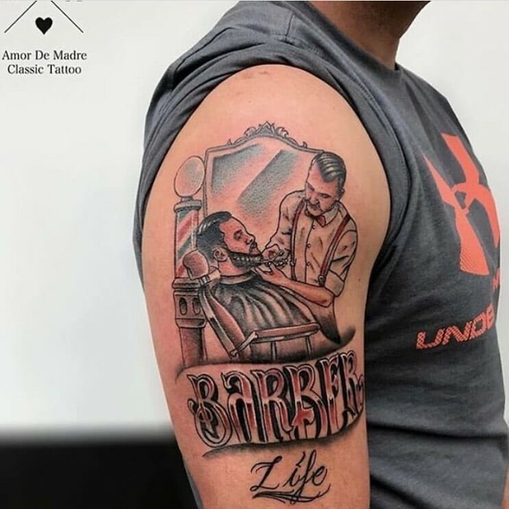 Barber Tattoo Ideas