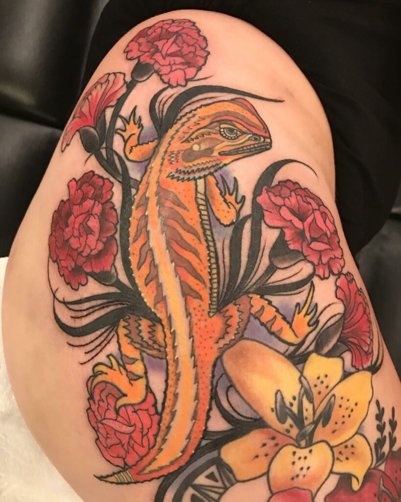 bearded dragon tattooTikTok Search