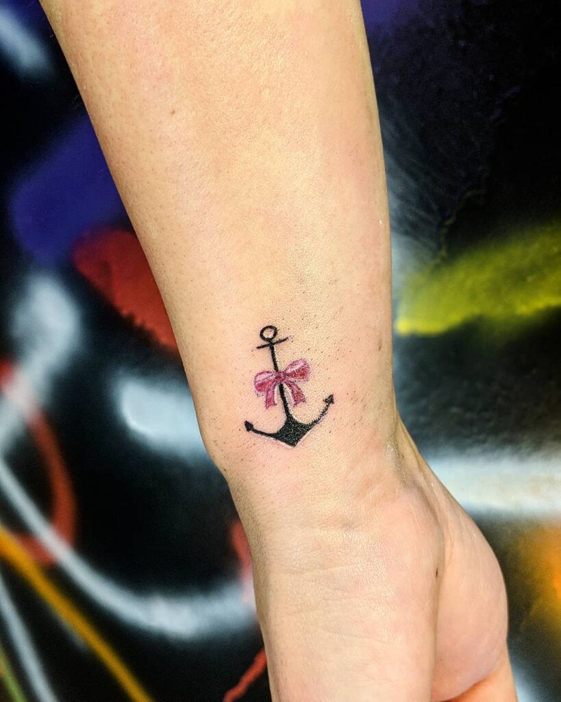 Beautiful Anchor Tattoo