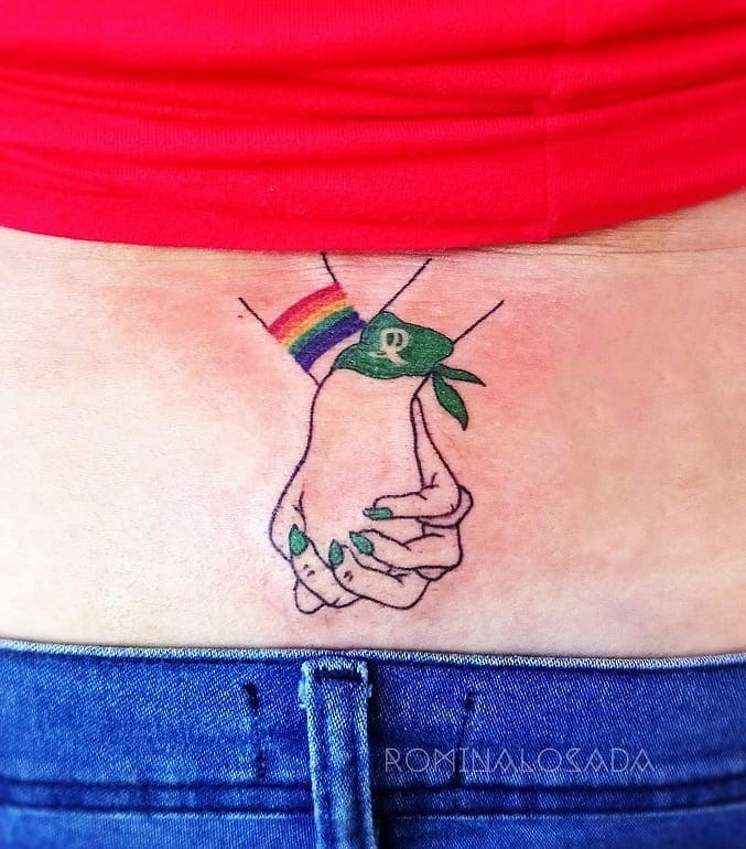 Beautiful Anti-Discrimination Diversity Tattoo
