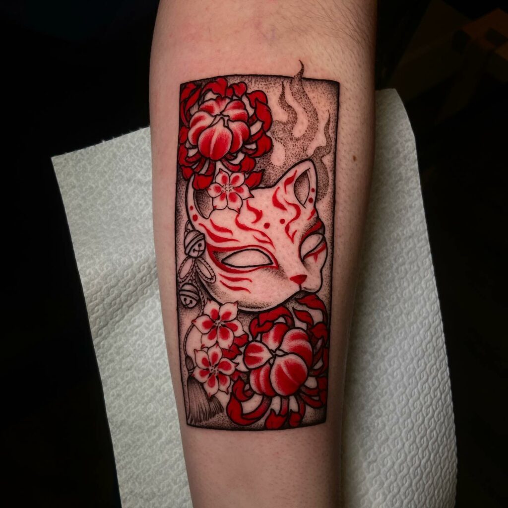 Beautiful Asian Tattoo Ideas With Chrysanthemums