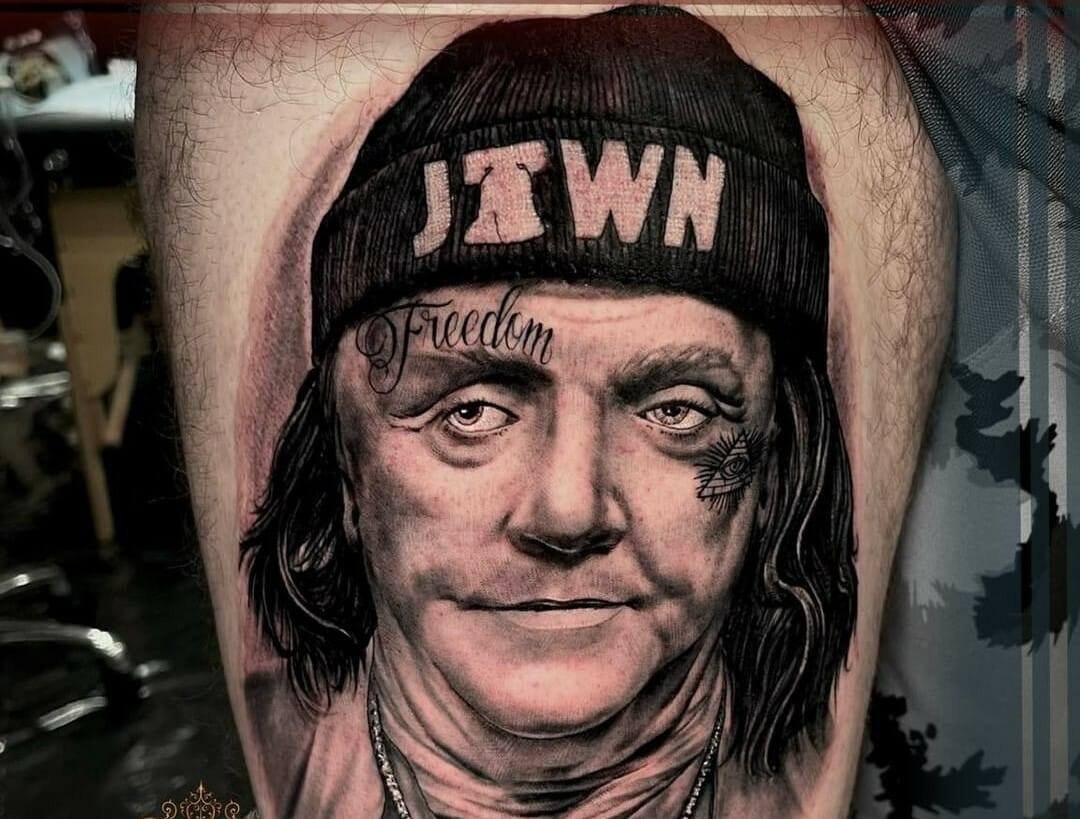 Benjamin Franklin tattoo by Mashkow Tattoo  Post 30947