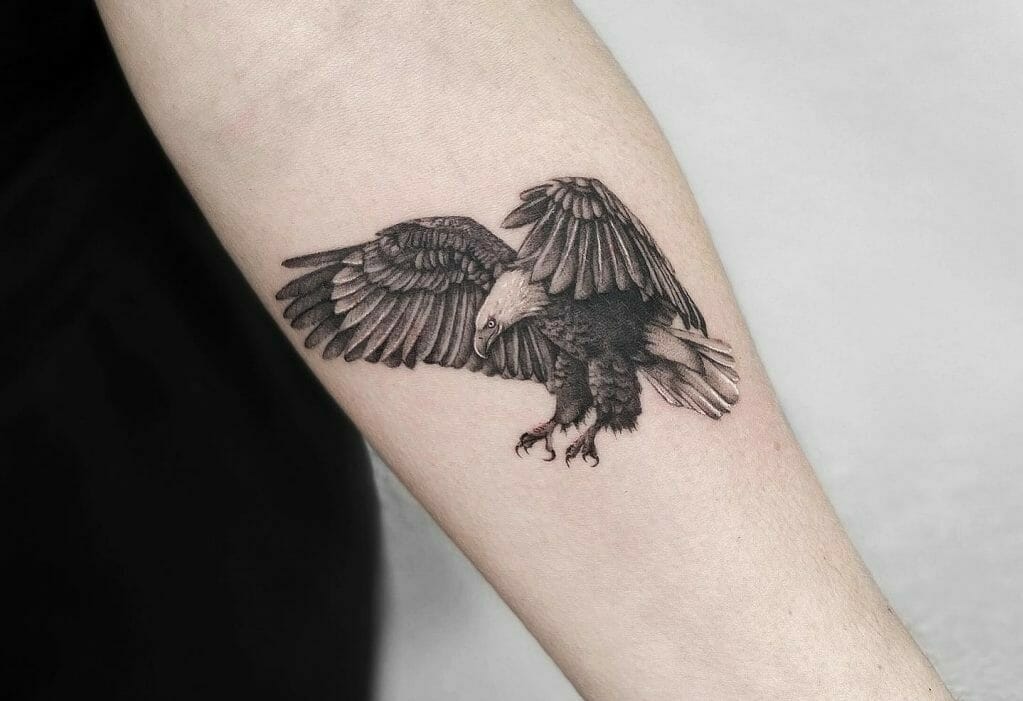 11+ American Traditional Eagle Tattoo Ideas That Will Blow Your Mind! - alexie