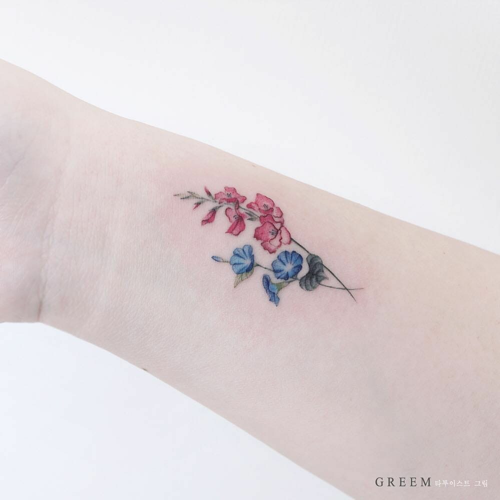 100 Pretty Birth Flower Tattoos And Their Symbolic Meaning  Saved Tattoo