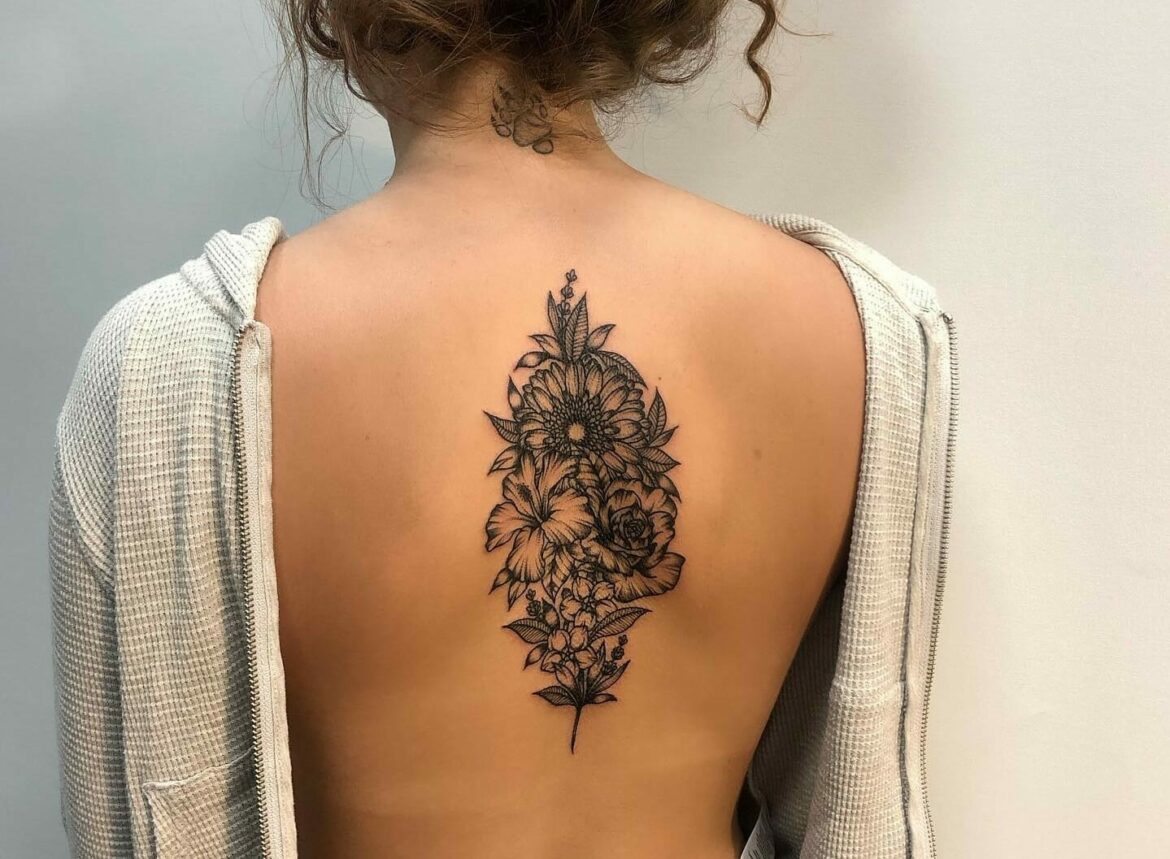 11+ Flower Spine Tattoo Ideas That Will Blow Your Mind!