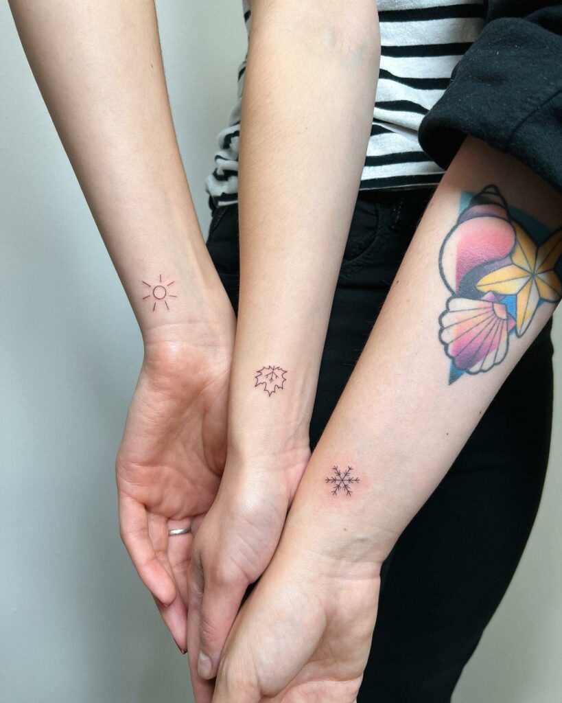 Clear Meaningful Friendship Tattoo - Best Friendship Tattoos - Best Tattoos  - MomCanvas