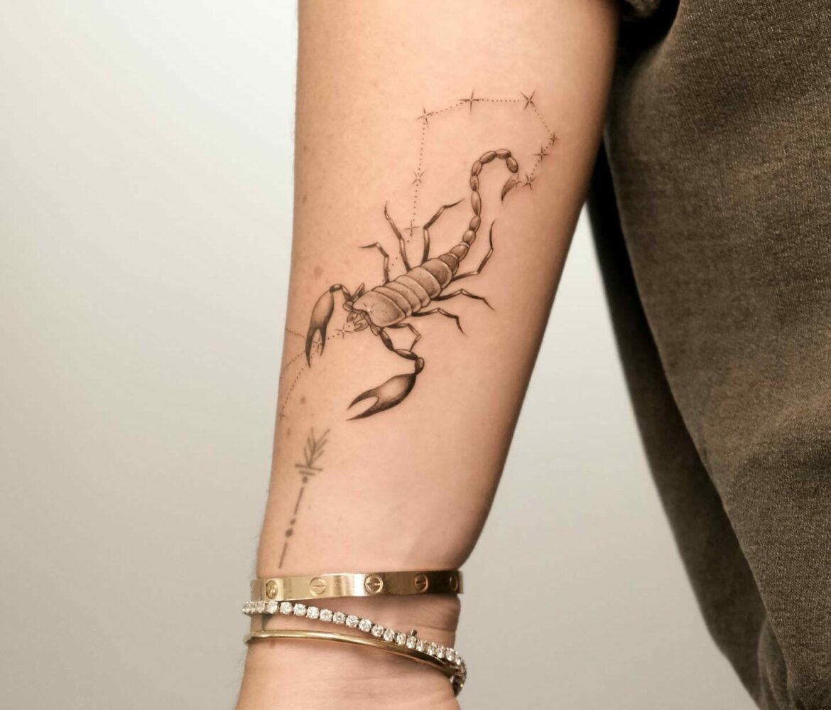 Girly Scorpio Sign Tattoo Ideas That Will Blow Your Mind