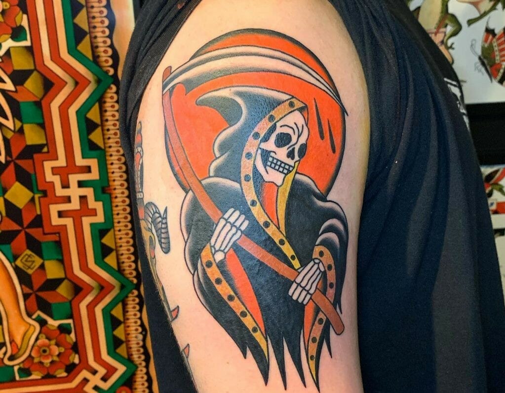 110 Unique Grim Reaper Tattoos You'll Need to See - Tattoo Me Now