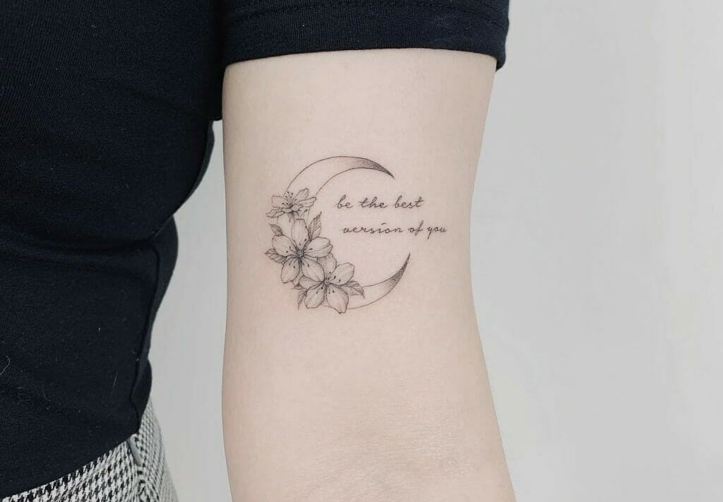12+ Moon with Flowers Tattoo Ideas To Inspire You!
