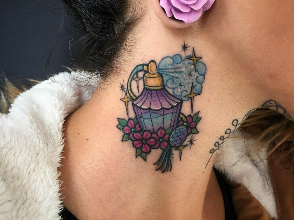 11 Perfume Tattoo Ideas That Will Blow Your Mind  alexie