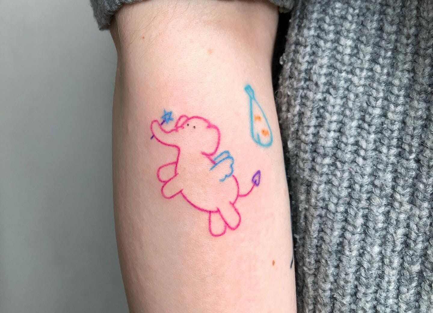 Update 75+ pink panther tattoo ideas latest - in.cdgdbentre