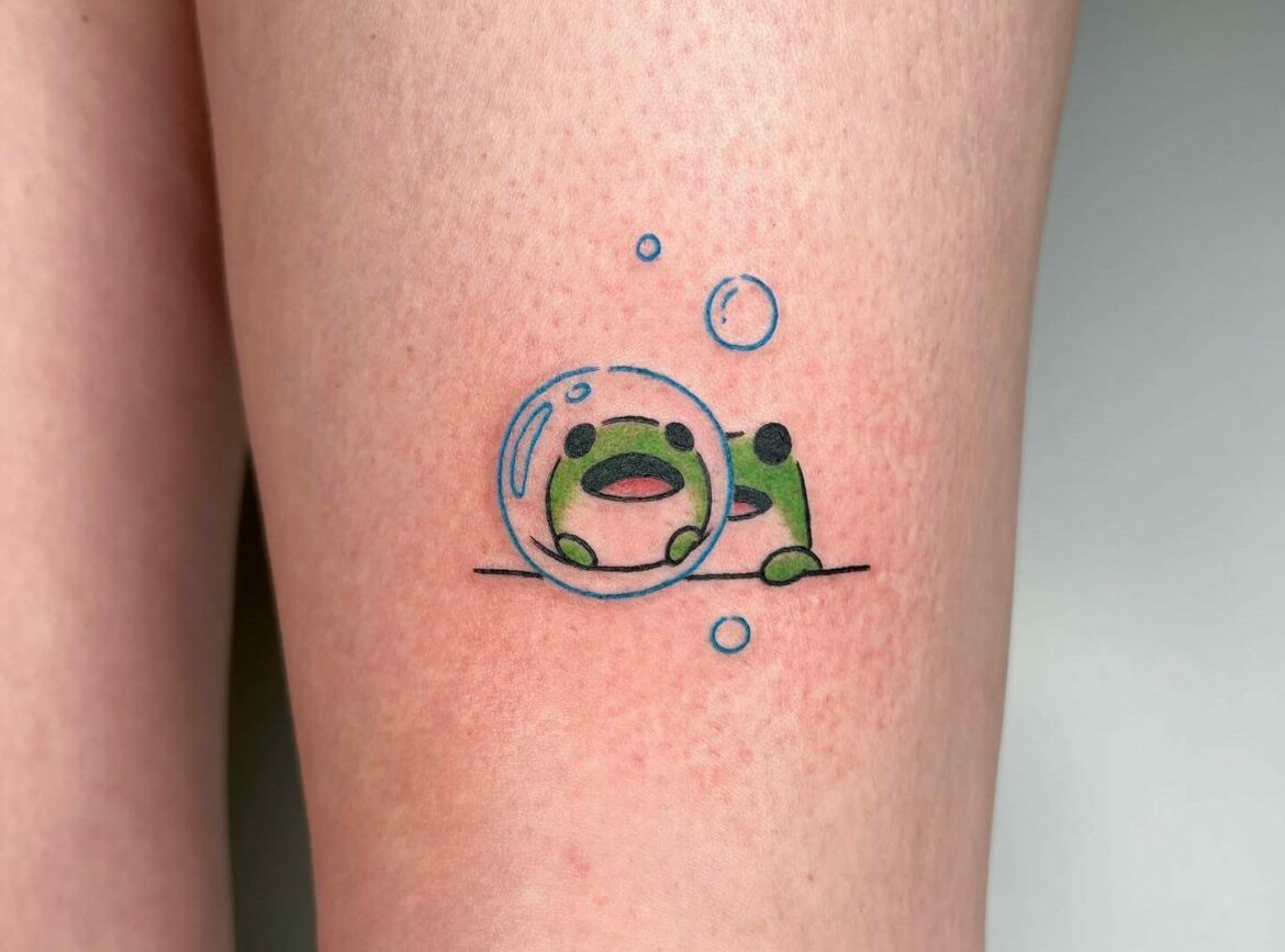 Best Tiny Frog Tattoo Ideas