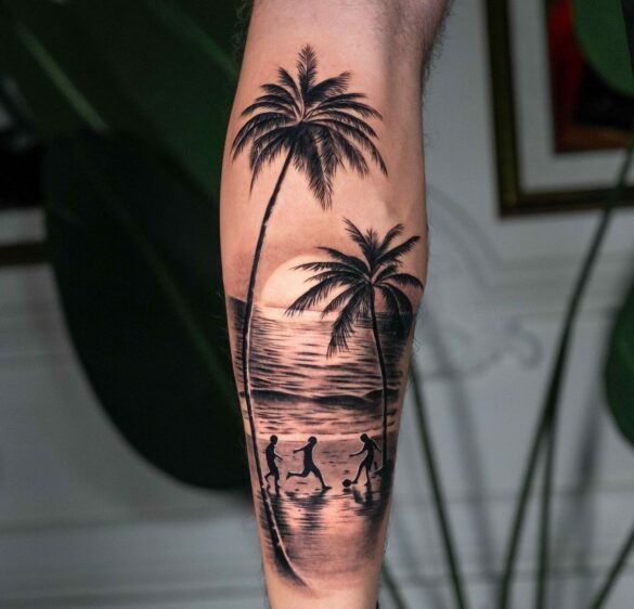 11+ Traditional Beach Tattoo Ideas That Will Blow Your Mind!