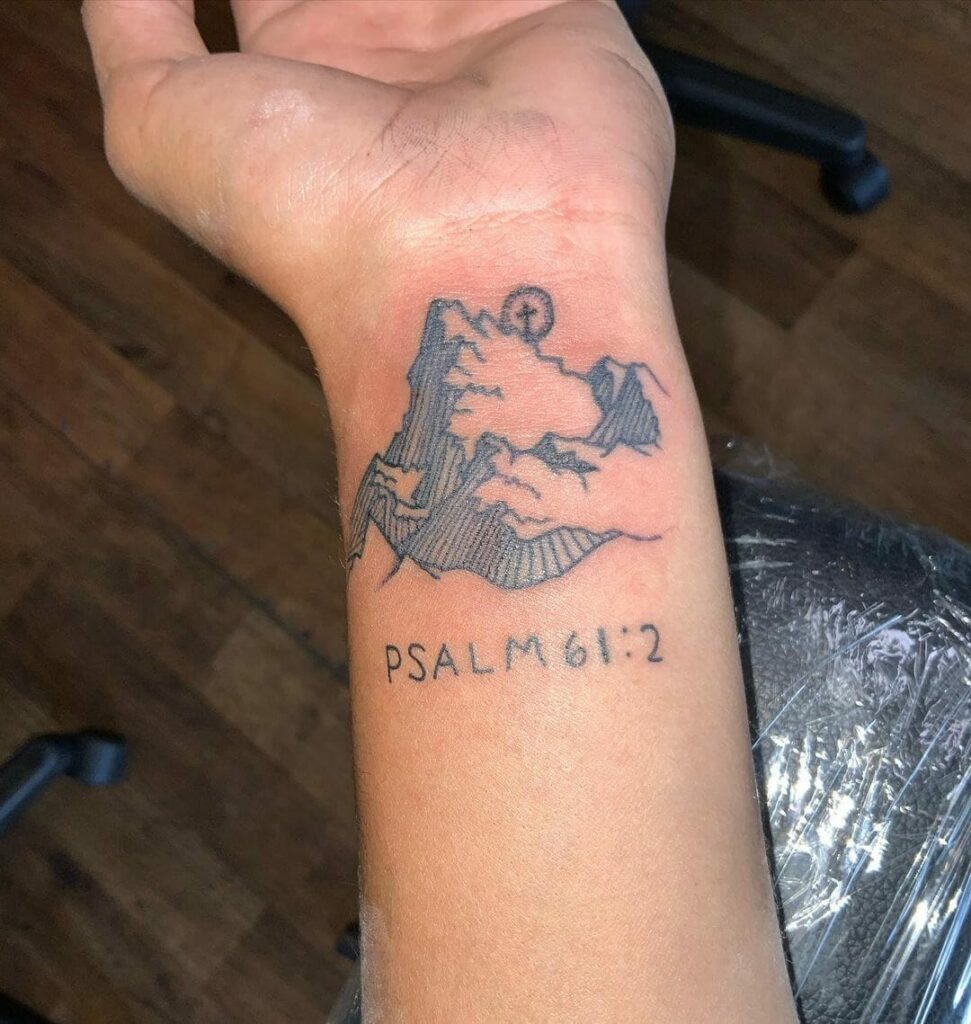 Bible Verse Tattoo On Wrist