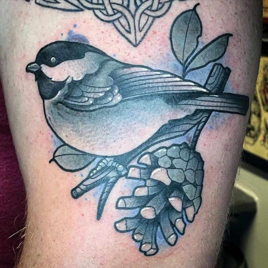 Temporary bird tattoo  Sioou