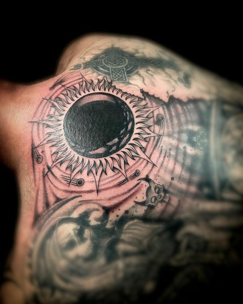 Black Hole Sun Tattoo