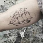 Black Ship Tattoo