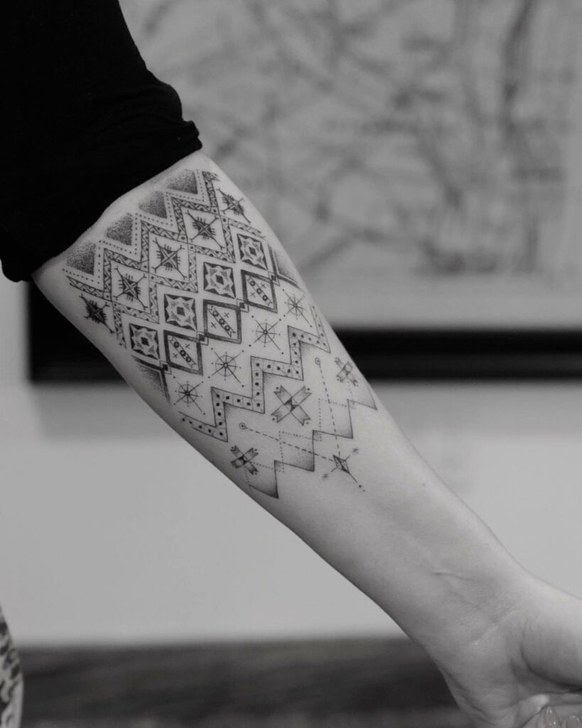 13+ Stencil Forearm Tattoo Sketches That Will Blow Your Mind!