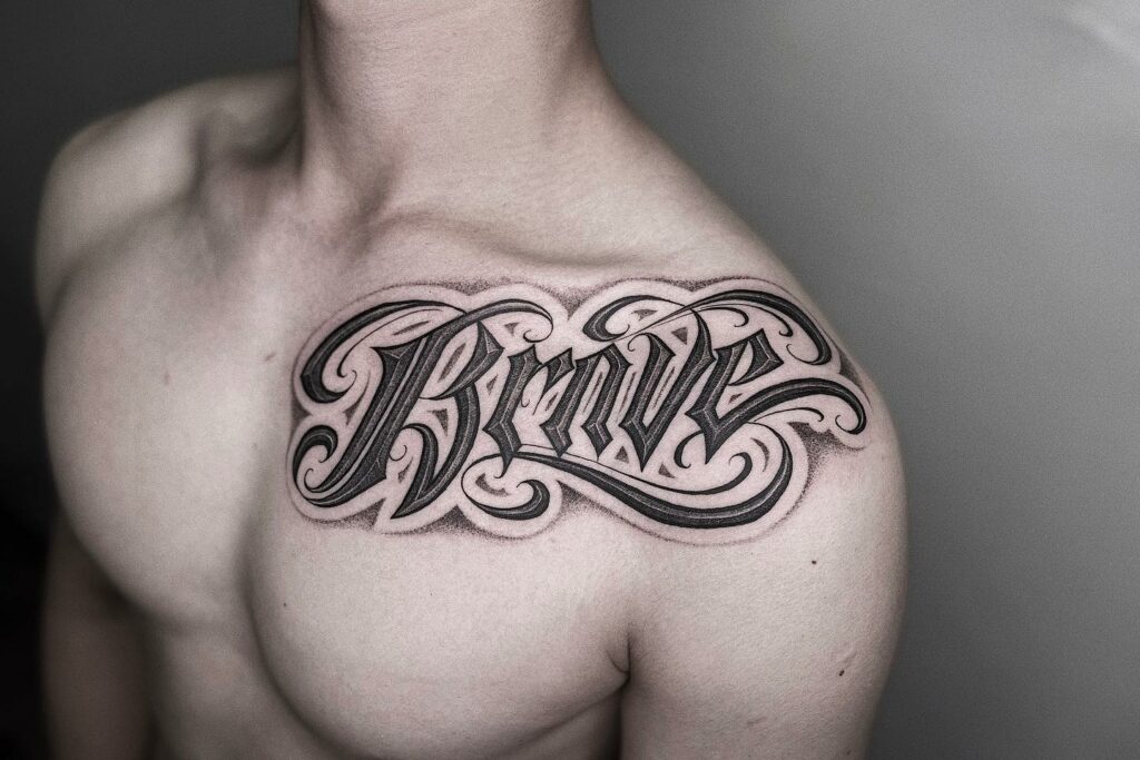 Tattoo Lettering Types Tips and Mistakes to Avoid  Florida Tattoo  Academy