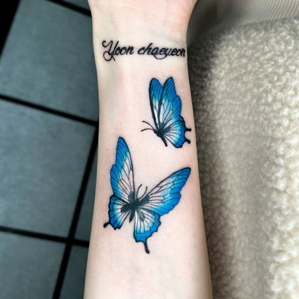 125 Unique and Meaningful Small Butterfly Tattoos To Wear This Year