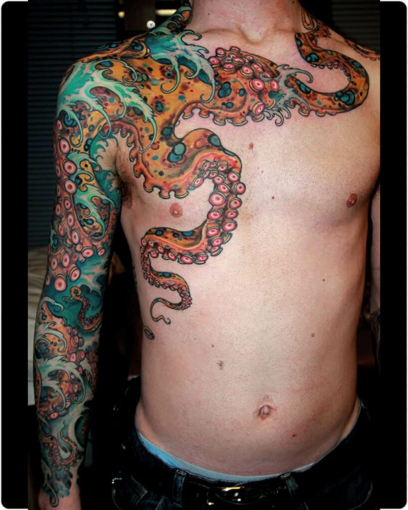 Blue-Ringed Octopus Tattoo