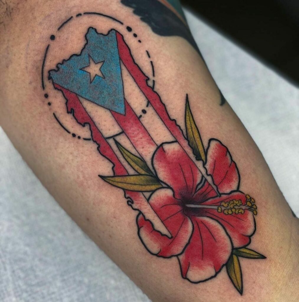 Puerto Rican Boricua Tattoo by Enoki Soju by enokisoju on DeviantArt