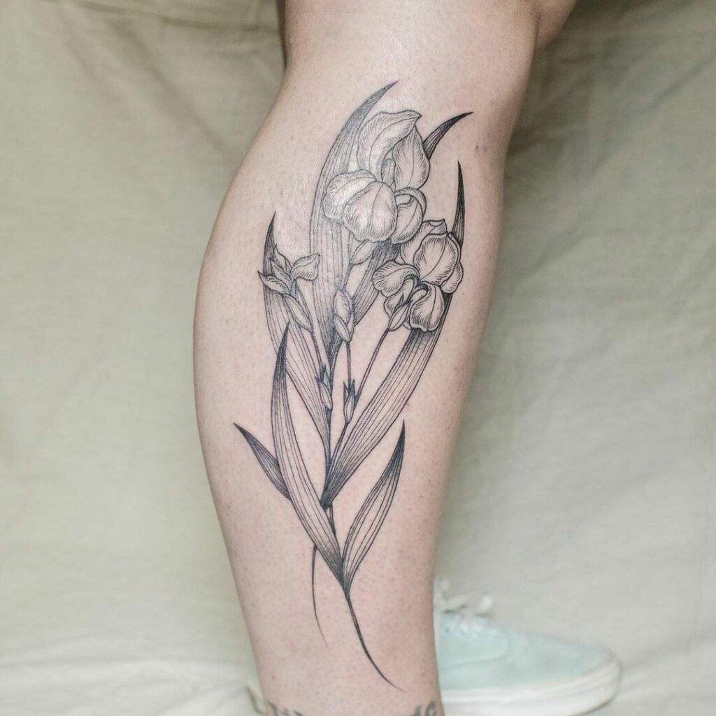 Botanic Illustrative Tattoo