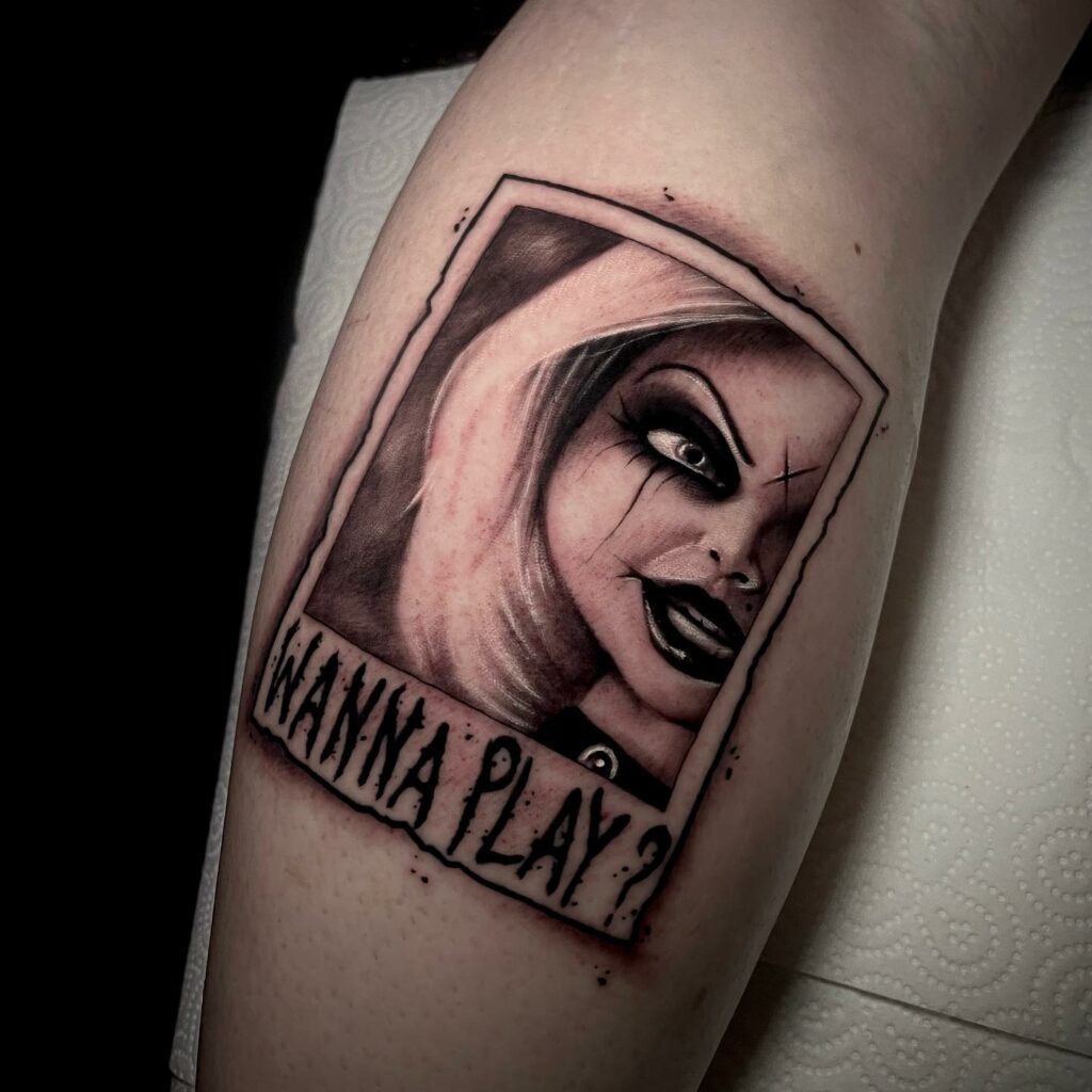 Bride Of Chucky Tiffanys Tattoo