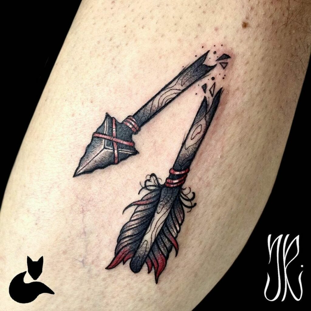 9411 Tribal Arrow Tattoo Images Stock Photos  Vectors  Shutterstock